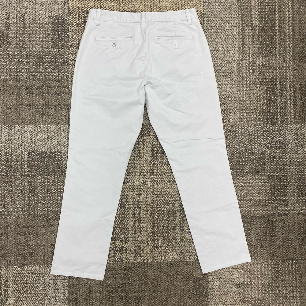 BONOBOS Slim Fit Light Blue Chinos Mens Size 32x34 Cotton Stretch Pants - Picture 9 of 11
